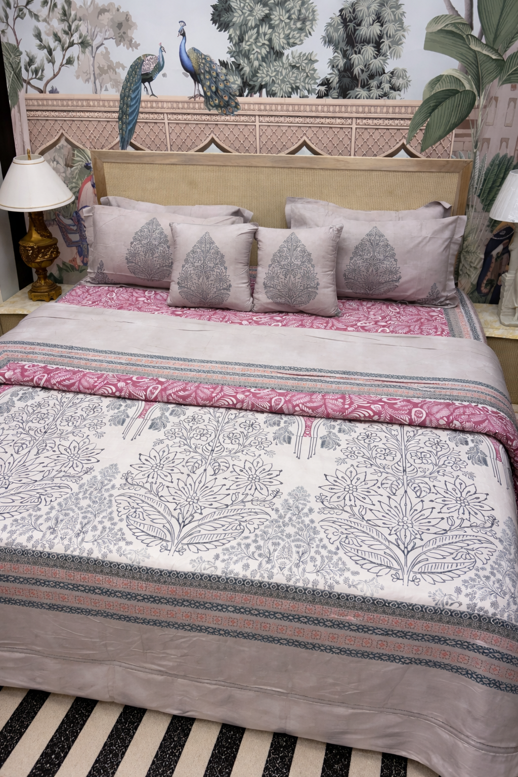 Bamboo Cotton 10-Piece Luxury Bedding Set – King Size
