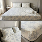 English Flowers Candy Pack Jumbo Size Fitted Bedsheet Set – Jumbo Size