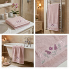 Premium Embroidered Hand Towel – 35 × 75 cm