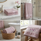Premium Embroidered Hand Towel – 35 × 75 cm