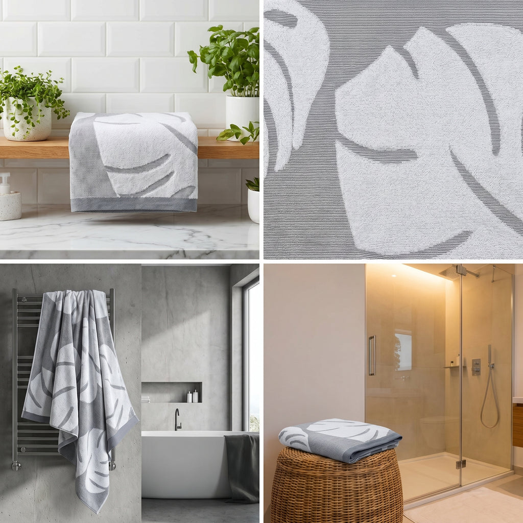 Super Absorb Cotton Bath Towels – 55 x 28 Inches