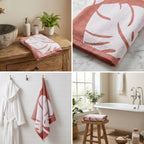 Pure Cotton Bath Towels – 55 x 28 Inches