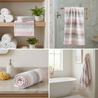 Premium Cotton Bath Towels – 55 x 28 Inches