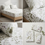 Classical Design Elastic/Fitted Bedsheets Pure Mulmul Cotton 108 BY 108 Inch Product Code :- 55B135RKEH