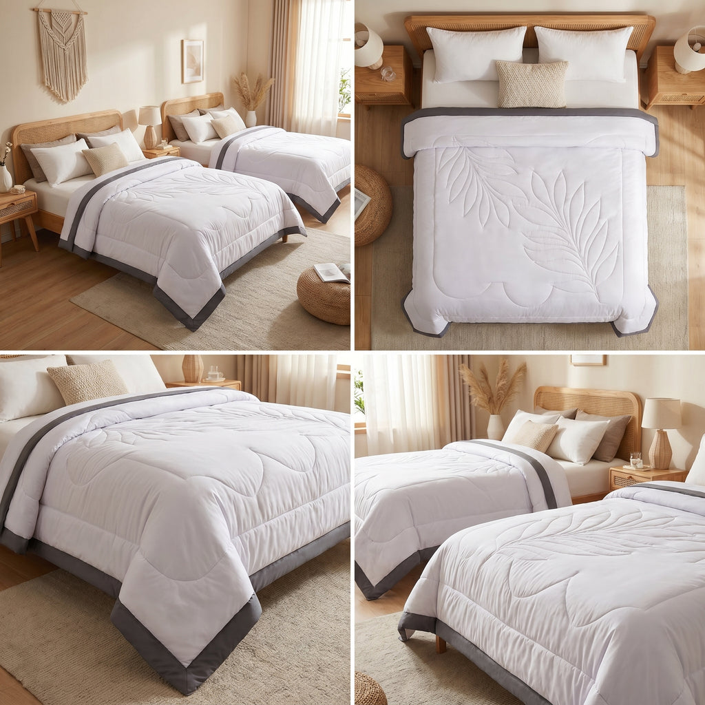 🌿 Elegant Comforters – 220 × 240 cm (Double Bed)
