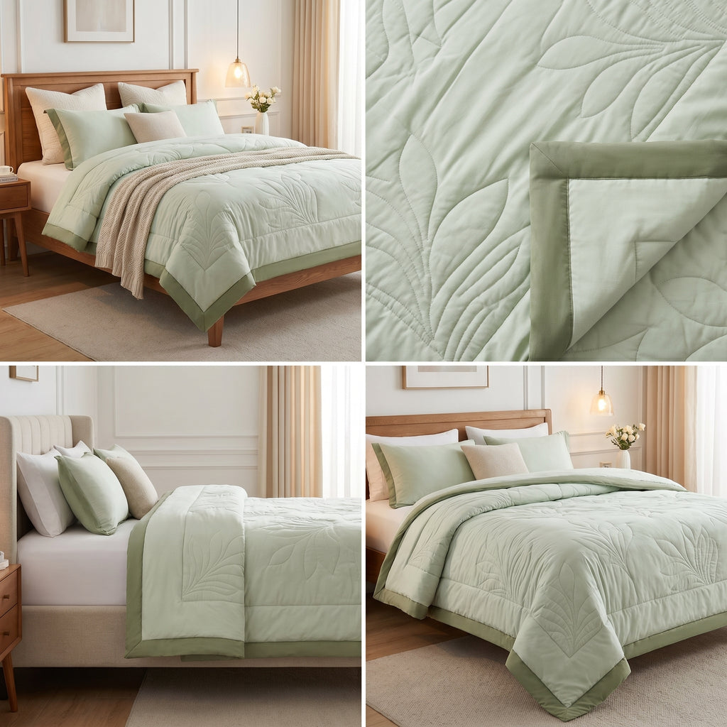 🌿 Elegant Comforters – 220 × 240 cm (Double Bed)