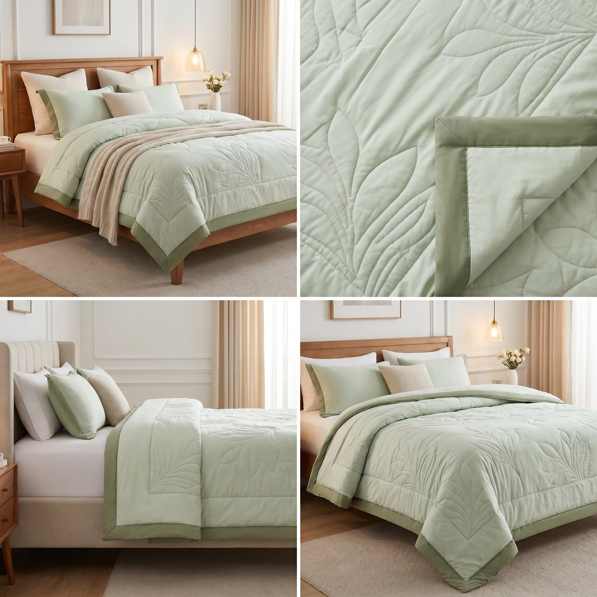 🌿 Elegant Comforters – 220 × 240 cm (Double Bed)