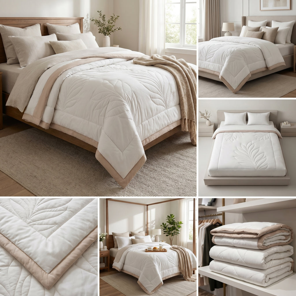 🌿 Elegant Comforters – 220 × 240 cm (Double Bed)