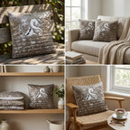 Decorative Cushion Cover Set – 5 Piece (16 x 16 Inch)