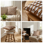 Decorative Cushion Cover Set – 5 Piece (16 x 16 Inch)