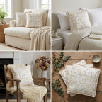 Decorative Cushion Cover Set – 5 Piece (16 x 16 Inch)