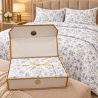 Premium Elia Luxury Bedsheet Gift Box – 3 Piece King Size Bedsheet Set