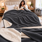Plain Japanese Blanket – King Size | Reversible Soft & Cosy Dual-Tone Comfort
