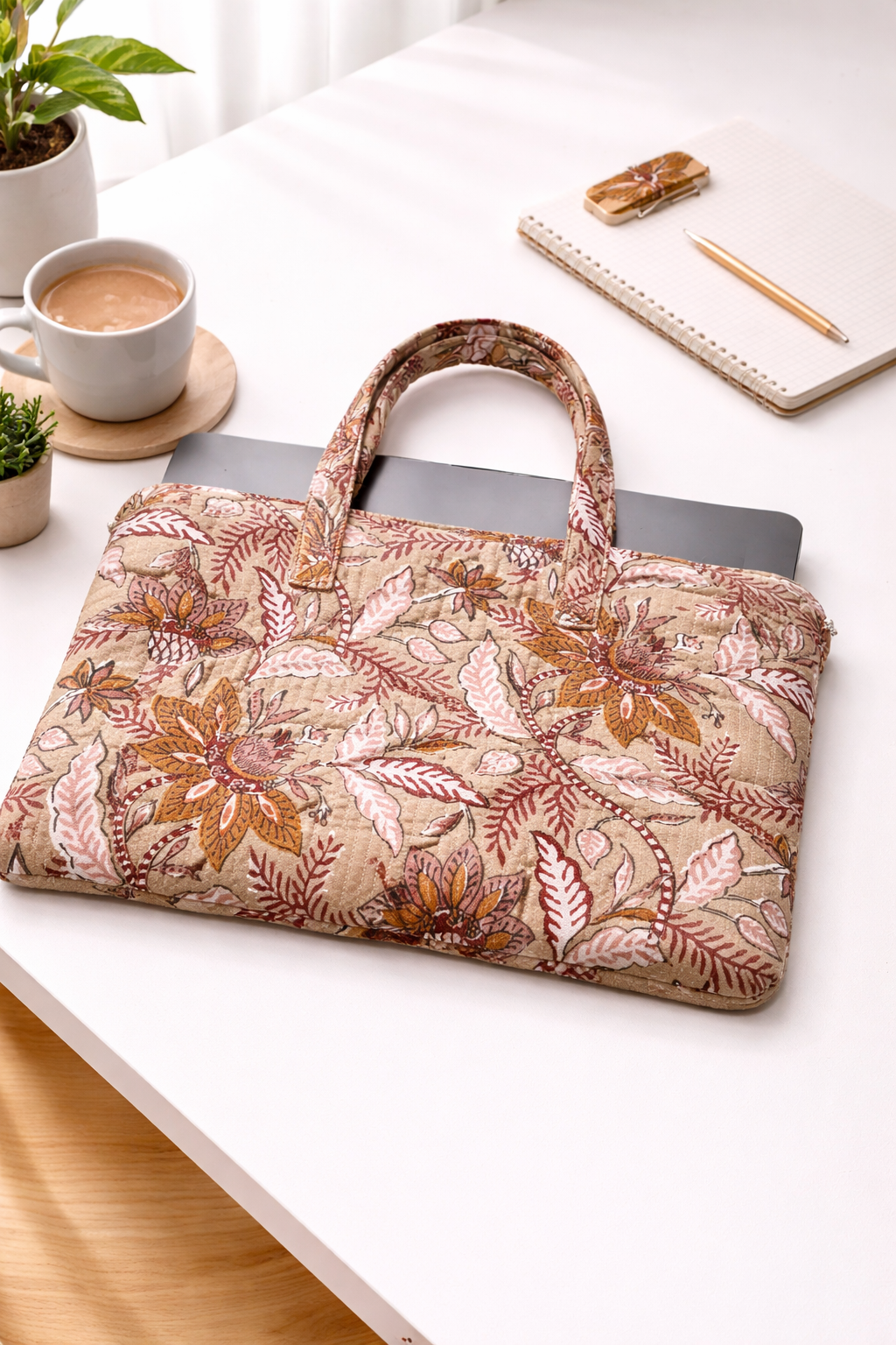 Premium Pure Cotton Laptop Bag (17 x 14 inches)