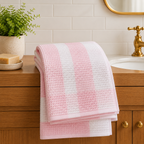 Waffle Cotton Bath Towels – 55 x 28 Inches Product Code :- 55B56RKEH