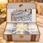 Premium Elia Luxury Bedsheet Gift Box – 3 Piece King Size Bedsheet Set