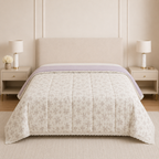 Floral  Lace Comforter – Single Bed Size (160 × 220 cm) 🌸 Product Code:- 55B150RKEH