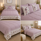 Summer 6 Pcs AC Comforter Set Product Code :- 55B298RKEH