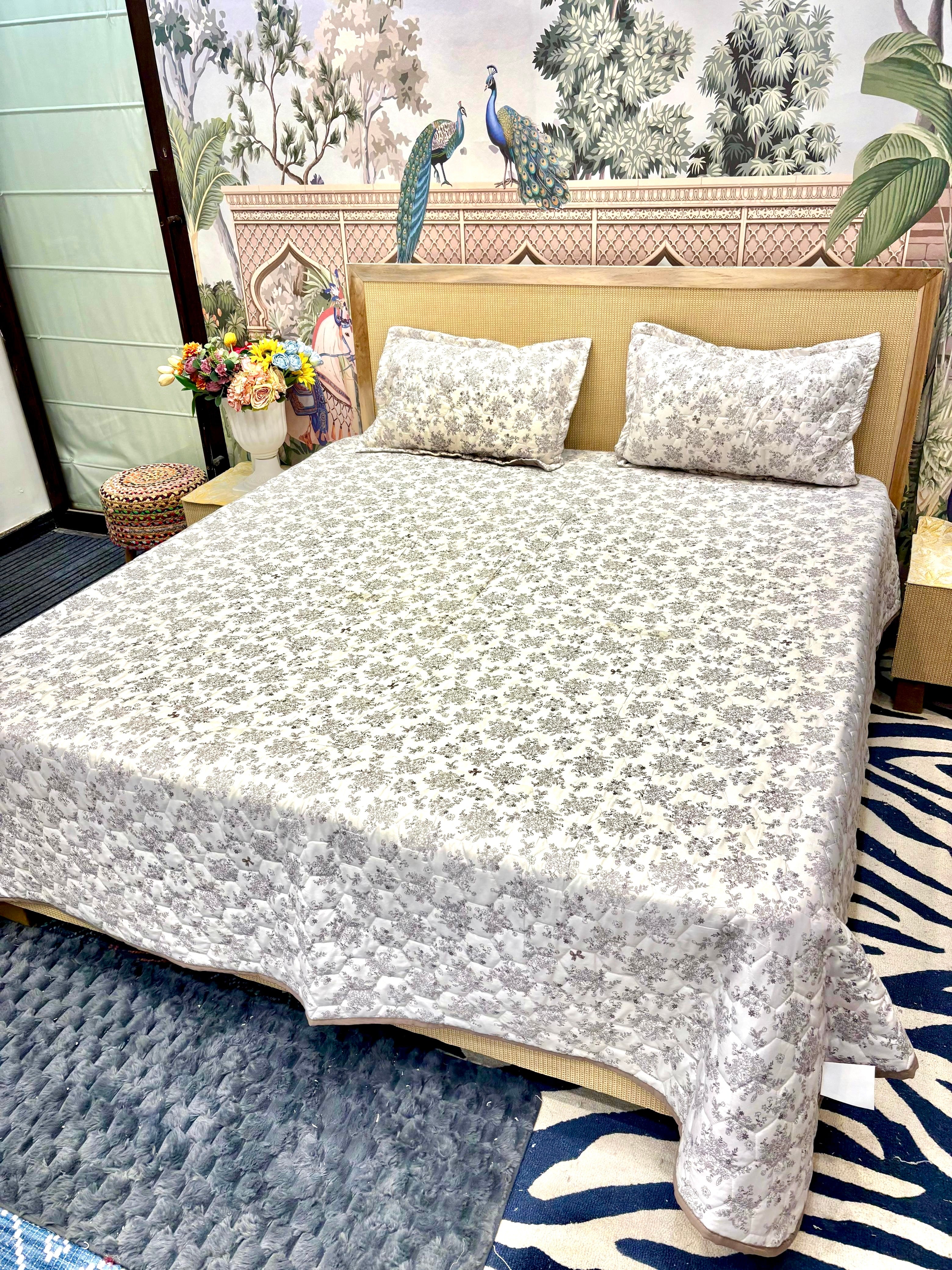 Victorian Quilted Bedcover