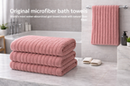 Premium Microfiber Bath Towel – King Size (75 × 150 cm)