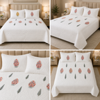 Motif Muslin Quilted Bedcover – King Size Luxury Product Code :- 55B365RKEH