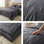 Silk Soya Fiber Filled Quilted Comforter – Double Bed King Size