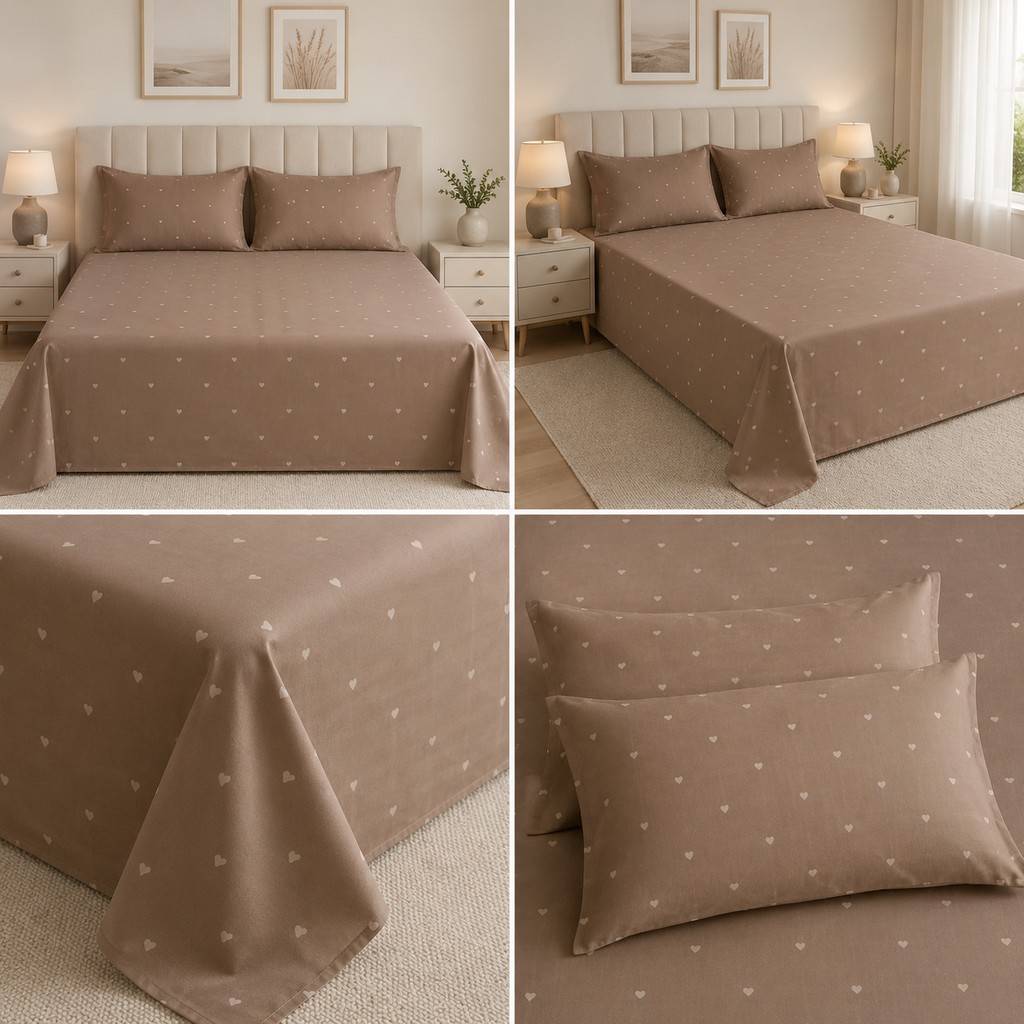 Jumbo Bedsheet – 120 x 120 Inches | Super King Size Product Code :- 55B108RKEH