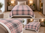 European Inspired Sherpa inside  Blanket –  Single Product Code :- 55B165RKEH