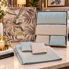 Cloudelle Luxe Bath Towel Gift Set – 4 Pcs