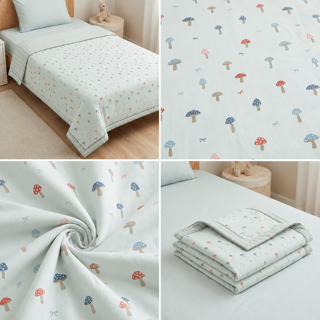 Kids Mulmul Single Bed Dohar – Soft & Cozy Collection Product Code :- 55B98RKEH