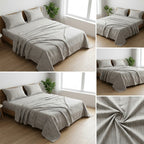 Linen Bedsheets– 108 × 108 Inch | 100% Pure Linen Cotton