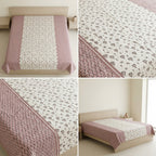 Double Muslin Reversible Dohar – 300 Thread Count | Premium Summer Comfort
