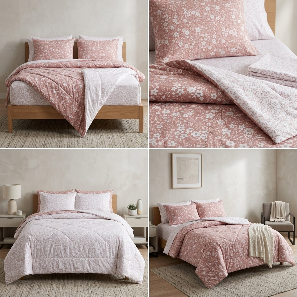 ✨ Imperial Dreams 4 Piece Designer Comforter Set – Soft, Elegant & Cozy Luxury ✨