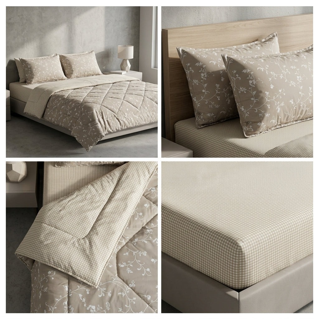 ✨ Imperial Dreams 4 Piece Designer Comforter Set – Soft, Elegant & Cozy Luxury ✨