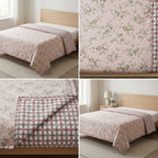 Double Reversible Muslin Dohar – 350 Thread Count | Premium Summer Comfort