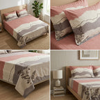 King Size Muslin Cotton Bedsheet (108×108) – 100% Egyptian Cotton with 2 Pillow Covers