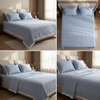5-Piece Victorian Quilted Bedspread Set – King Size