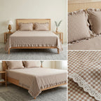 5-Piece Victorian Quilted Bedspread Set – King Size