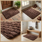 CloudStep Plush Entrance Mat – Ultra Soft Textured Door Mat