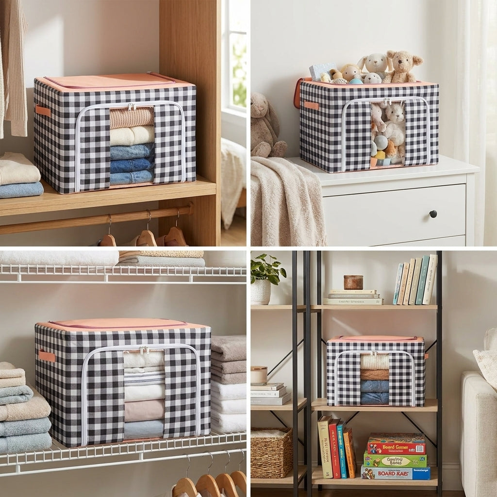 Multipurpose Foldable Storage Organizer Box