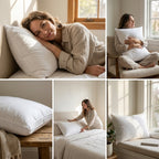 Sanitized Technology Swiss Pillow – Hygienic Comfort for Better Sleep