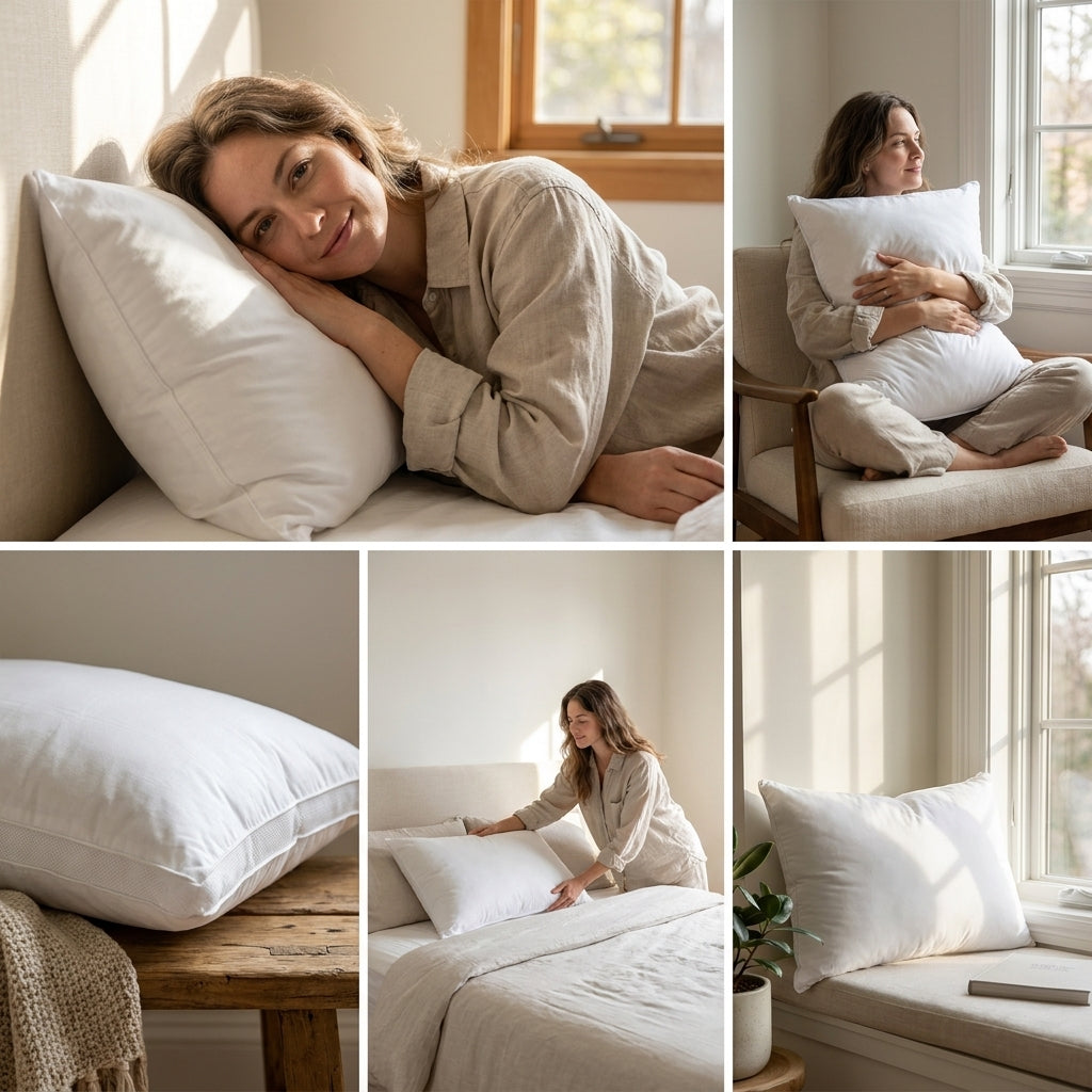 Sanitized Technology Swiss Pillow – Hygienic Comfort for Better Sleep