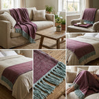Woven Sofa Throw Blanket