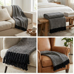Woven Sofa Throw Blanket