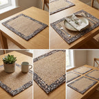 Set of 6 Table Mats – 14 x 19 Inch