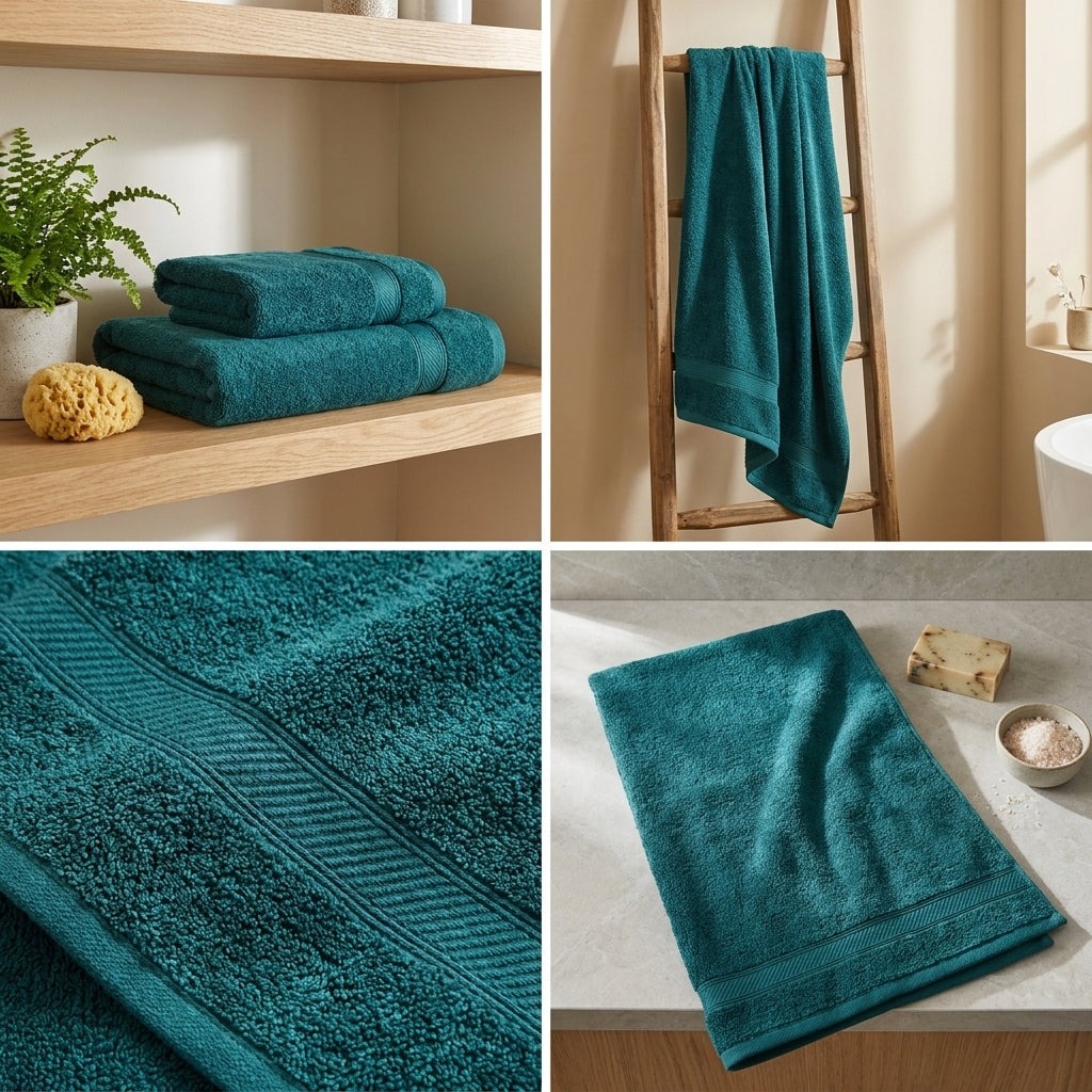 Pure Cotton Bath Towel – 30 x 55 Inch